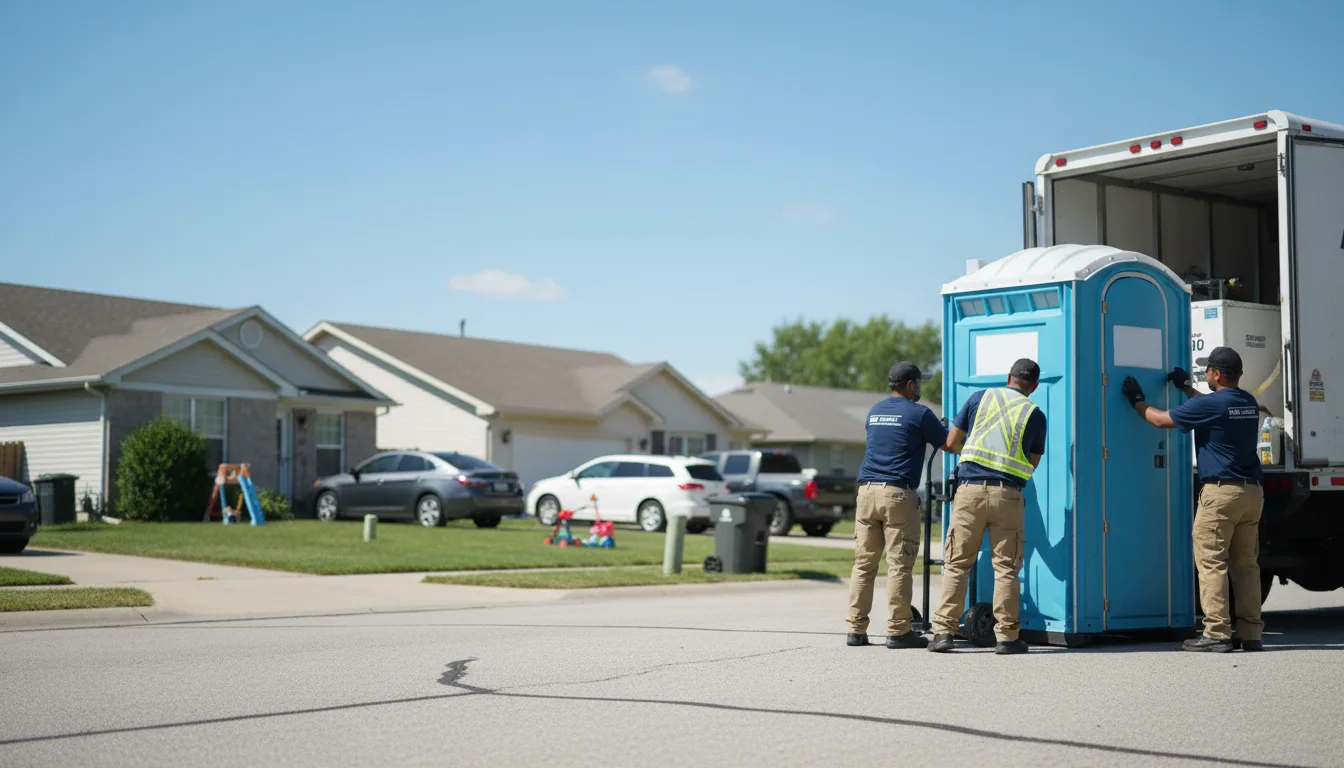 Standard Porta Potty Rentals in Fayetteville, AR near me